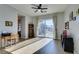 Bright and airy flex room offering backyard access and ample space for recreation, learning, or fitness at 7256 Bugler Swan Way, North Las Vegas, NV 89084