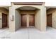 Close-up of condo entrances with neutral paint and well-maintained exteriors at 9000 Las Vegas Blvd # 2243, Las Vegas, NV 89123