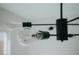 Close up of modern chandelier with bare lightbulbs at 10943 Ketchikan St, Las Vegas, NV 89179