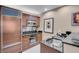 Efficient kitchen with stainless appliances and stylish cabinetry at 125 E Harmon Ave # 2220, Las Vegas, NV 89109