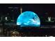 Sphere in Las Vegas displaying 'EAGLE Live at Sphere,' enhancing city's skyline at 125 E Harmon Ave # 2220, Las Vegas, NV 89109
