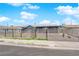 Welcoming home with a fenced yard, providing security and curb appeal at 1813 Constantine Ave, Las Vegas, NV 89101