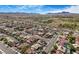 Sprawling aerial view of a residential area with well-maintained homes and desert landscaping at 182 Horizon View Dr, Henderson, NV 89015