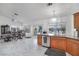 Spacious dining room area with stainless steel appliances and plenty of natural light at 182 Horizon View Dr, Henderson, NV 89015