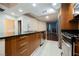 Contemporary kitchen featuring stainless steel appliances and sleek countertops at 200 W Sahara Ave # 1810, Las Vegas, NV 89102
