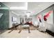 Bright lobby features modern decor, including stylish seating, elegant lighting fixtures, and contemporary artwork at 200 W Sahara Ave # 1810, Las Vegas, NV 89102