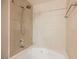 Corner soaking tub with modern shower-head at 200 W Sahara Ave # 1810, Las Vegas, NV 89102
