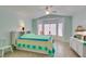 Bright and airy bedroom with bay window, featuring ample natural light and a cozy atmosphere at 2105 High Mesa Dr, Henderson, NV 89012