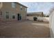 Spacious backyard with a patio and a picnic table, perfect for outdoor entertaining at 2520 Living Rock St, Las Vegas, NV 89106