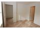 This is an image of a bedroom that has neutral paint and tan carpeting at 2520 Living Rock St, Las Vegas, NV 89106