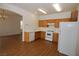 Kitchen with white appliances, and ample counter space at 2520 Living Rock St, Las Vegas, NV 89106