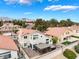 Features a private backyard with a patio, gazebo, hot tub, lush landscaping, and serene mountain views at 2908 Reef Bay Ln, Las Vegas, NV 89128