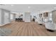 Expansive living space with an open floor plan, modern finishes, and seamless flow to the kitchen at 3334 W Mardon Ave, Las Vegas, NV 89139