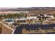 Aerial view of community clubhouse and pool including lounge area at 59 Desert Ivy Ln, Henderson, NV 89011