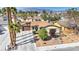 Charming single-story home features a well-maintained yard and a convenient attached garage at 6520 Ouida Way, Las Vegas, NV 89108