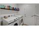 Bright laundry room with Samsung washer and dryer at 7953 Mountain Lilac St, Las Vegas, NV 89113