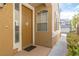 Inviting front door with decorative accents and manicured landscaping at 928 Collingtree St, Las Vegas, NV 89145