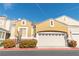 Charming home with a two-car garage and neatly landscaped front yard at 928 Collingtree St, Las Vegas, NV 89145