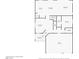 A detailed floorplan of the home's first floor, showcasing the layout and dimensions of rooms at 10101 Heron Lake Ave, Las Vegas, NV 89178