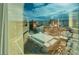 Incredible high-rise view from a large window overlooking the cityscape and surrounding area at 145 E Harmon Ave # 3101, Las Vegas, NV 89109