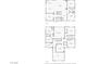 Detailed floor plan showcasing layout of all rooms on both floors, including measurements and closet locations at 1776 Gentle Brook St, North Las Vegas, NV 89084