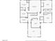 Floor plan of the second floor features bedrooms, bathrooms, laundry room, a loft, and closet spaces at 1776 Gentle Brook St, North Las Vegas, NV 89084
