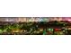 Panoramic night view captures the vibrant city skyline and the sprawling suburban landscape at 1960 Oliver Springs St, Henderson, NV 89052