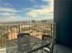 Inviting balcony with city views, ideal for outdoor dining and relaxation at 211 E Flamingo Rd # 1012, Las Vegas, NV 89169