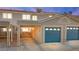 Attached two-car garage and private covered patio for outdoor relaxation at 2219 Rugged Mesa Dr, Laughlin, NV 89029