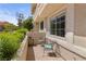 Relaxing patio area with comfortable seating, perfect for enjoying the outdoors at 2219 Rugged Mesa Dr, Laughlin, NV 89029