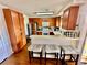 Well-lit kitchen featuring stainless steel appliances and a breakfast bar at 2232 Aspen Mirror Dr # 203, Laughlin, NV 89029