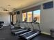 Community gym featuring modern treadmills, stationary bike, and mounted TV at 2900 Sunridge Heights Pkwy # 816, Henderson, NV 89052