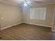 Bright living room features a ceiling fan and ample natural light from a large window at 2900 Sunridge Heights Pkwy # 816, Henderson, NV 89052