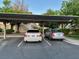 Assigned covered parking spaces offer shade and protection at 3400 Cabana Dr # 1061, Las Vegas, NV 89122