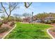 Inviting green space in a community with a lush lawn and walking paths at 5855 Valley Dr # 1080, North Las Vegas, NV 89031