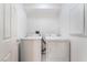 Laundry room with white appliances at 6654 Coronado Crest Ave, Las Vegas, NV 89139