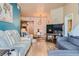 Cozy living area with a dining table and a spacious seating arrangement, perfect for relaxation and entertainment at 75 E Agate Ave # 204, Las Vegas, NV 89123