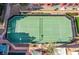 Aerial view of tennis court within community at 75 E Agate Ave # 204, Las Vegas, NV 89123