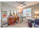 This bedroom features several guitars and instruments at 797 Drammatico Pl, Henderson, NV 89011