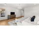 Comfortable bedroom with a chandelier and bright interior at 10717 Beringer Dr, Las Vegas, NV 89144