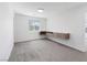 Bright bedroom with a large window and built in cabinets and drawers at 10925 Jordyn Hill St, Las Vegas, NV 89141