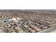 Aerial view showcases community near local schools with neatly arranged homes and landscaped streets at 11274 Felice Cohn Ct, Las Vegas, NV 89179