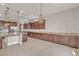 Expansive kitchen featuring stainless steel appliances, an oversized island, and abundant storage space for the discerning home cook at 11274 Felice Cohn Ct, Las Vegas, NV 89179