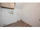Laundry room with vinyl flooring and white paint at 124 Countrywood Cir, Las Vegas, NV 89107