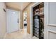 Hallway featuring tiled floor and front door at 220 E Flamingo Rd # 402, Las Vegas, NV 89169