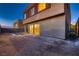 Stylish home with a low maintenance backyard featuring sliding glass doors at 261 Crimson Edge St, Henderson, NV 89012