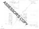 View of the assessors copy with property information and calculations at 3021 Lotus Hill Dr, Las Vegas, NV 89134