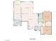Detailed floor plan showcasing the layout of this 1560 sq ft single-story residence at 3021 Lotus Hill Dr, Las Vegas, NV 89134