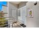 The entrance to this unit features a secure gated door and convenient access to a storage area at 3150 Soft Breezes Dr # 2018, Las Vegas, NV 89128