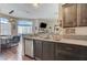 Kitchen view showing counters, and stainless steel appliances at 3150 Soft Breezes Dr # 2018, Las Vegas, NV 89128